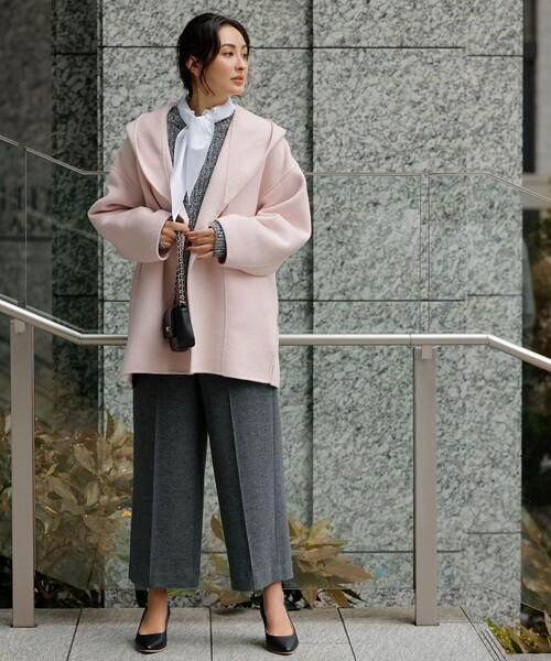 アンフィーロ レディース オーバーサイズ ジャケット UNFILO（アンフィーロ） ジャケット LARGE ピンク レディース