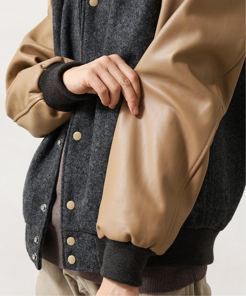 SKOOKUM（スクーカム） スタジャン LARGE ブラック メンズ : ZOZOTOWN