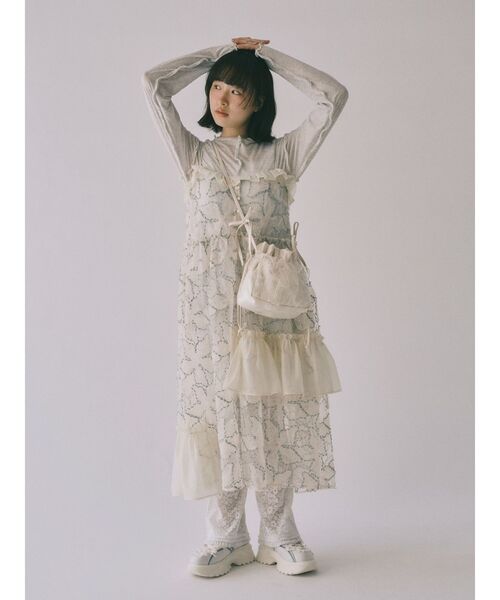 ［新品］merry jenny▽キャミワンピース ネグリジェワンピース merry jenny ワンピース sparklyキャミワンピース : ZOZOTOWN