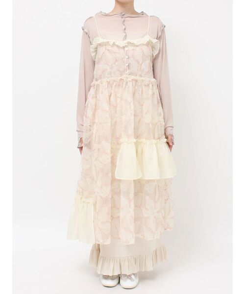 ［新品］merry jenny▽キャミワンピース ネグリジェワンピース merry jenny ワンピース sparklyキャミワンピース : ZOZOTOWN