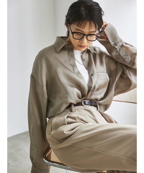 TODAYFUL 「TODAYFUL」 長袖シャツ FREE グレー レディース