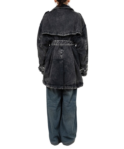 トレンチコート コート Puffer Trench Coat レディースの画像