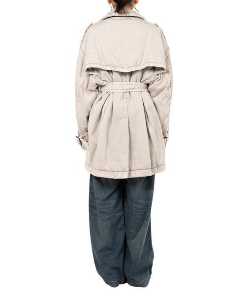トレンチコート コート Puffer Trench Coat レディースの画像
