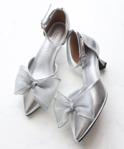 LibertyDoll（リバティードール） パンプス チュールリボン ポイン