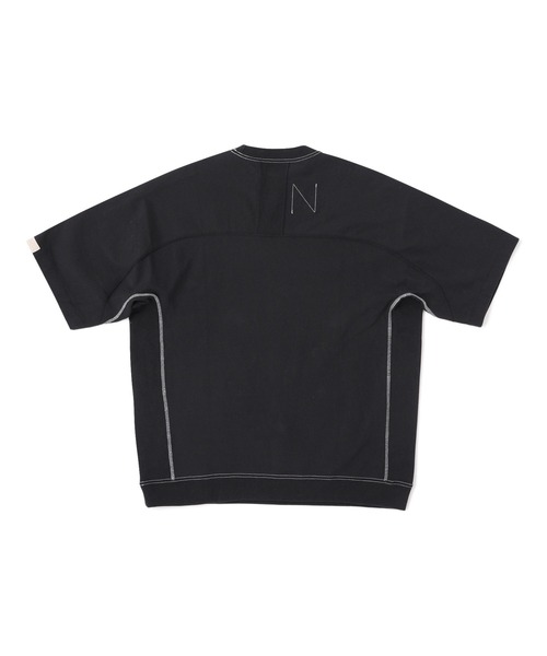 「New Balance」 半袖Tシャツ MEDIUM ブラック メンズ