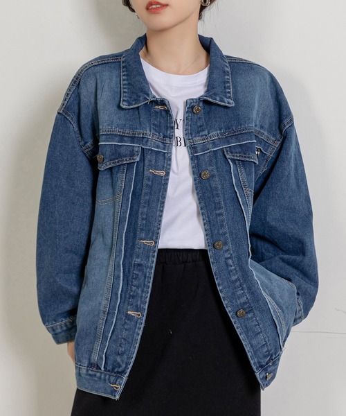 デニムジャケット　水色　ブルー DAY CLOSET 「DAY CLOSET」 デニムジャケット M ブルー