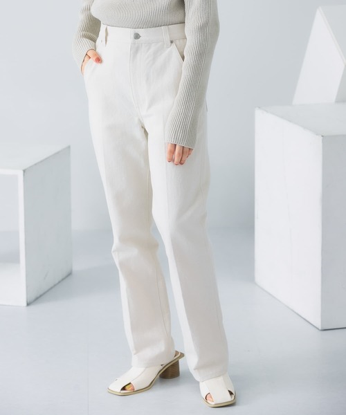 KBF（ケービーエフ） デニムパンツ 36 ホワイト レディース : ZOZOTOWN