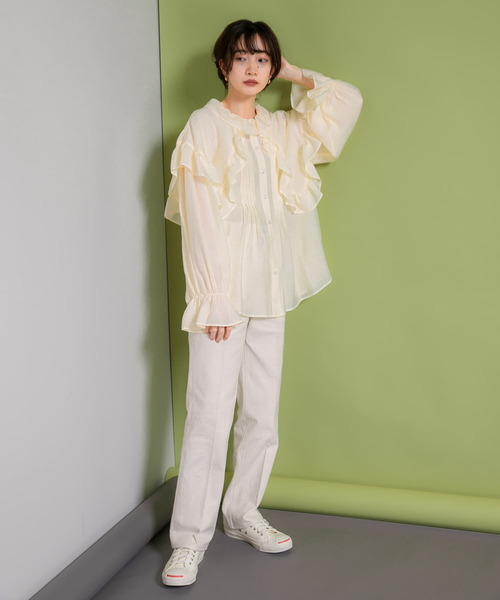 KBF（ケービーエフ） デニムパンツ 36 ホワイト レディース : ZOZOTOWN