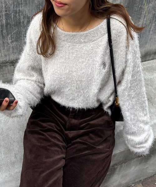 シャギーポロニット 楽天市場】【SALE／10%OFF】シャギーポロニット NATURAL BEAUTY BASIC