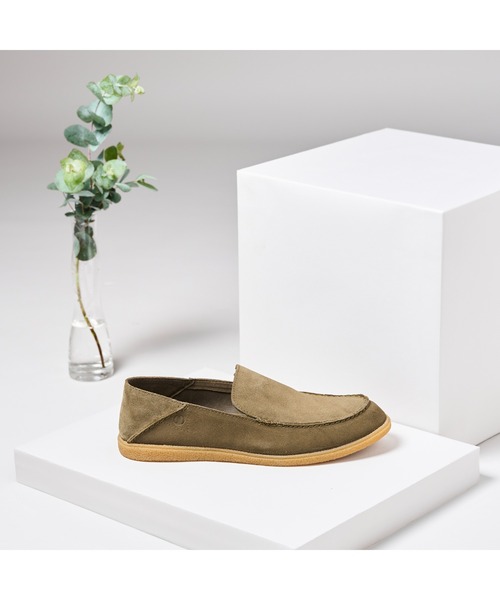 [Clarks] обувь UK6 оливковый мужской 