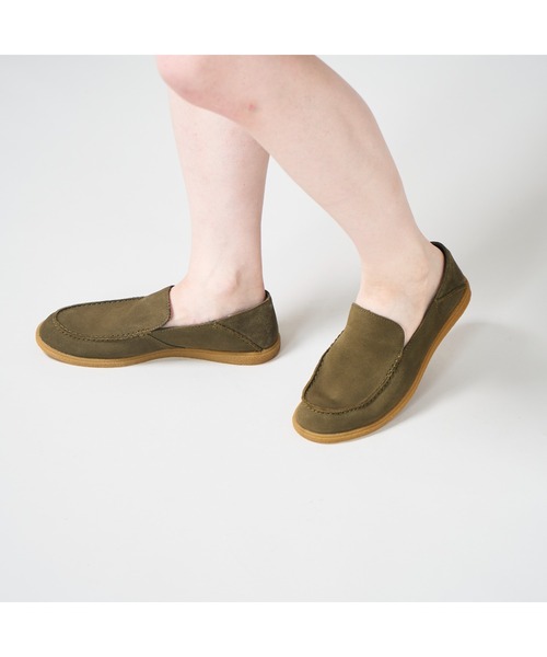 [Clarks] обувь UK6 оливковый мужской 