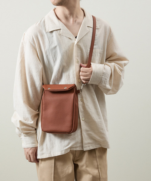 SLOW&CO スロウ　 ガスマスクショルダーバッグ SLOW(スロウ) Shrink Leather Gasmask Shoulder L | AUTHENTIC