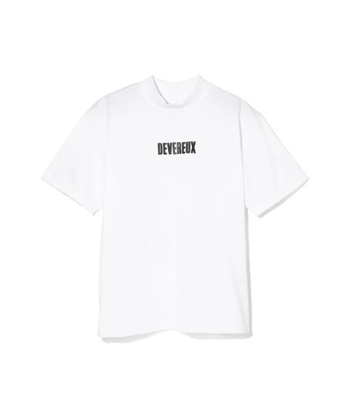 DEVEREUX GOLF tシャツ Logo Assorted モックネックTシャツ メンズ