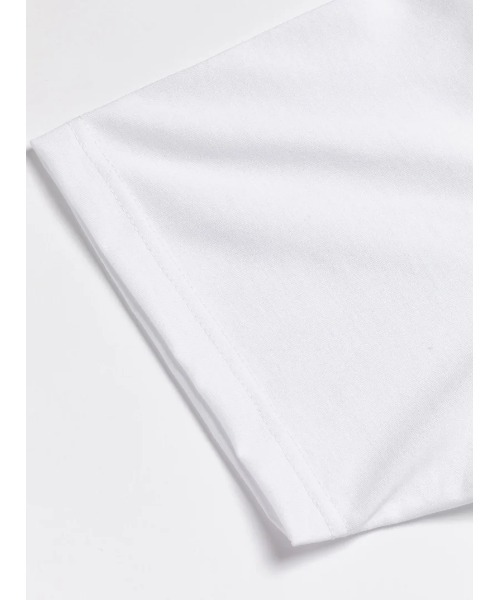 DEVEREUX GOLF tシャツ Logo Assorted モックネックTシャツ メンズ