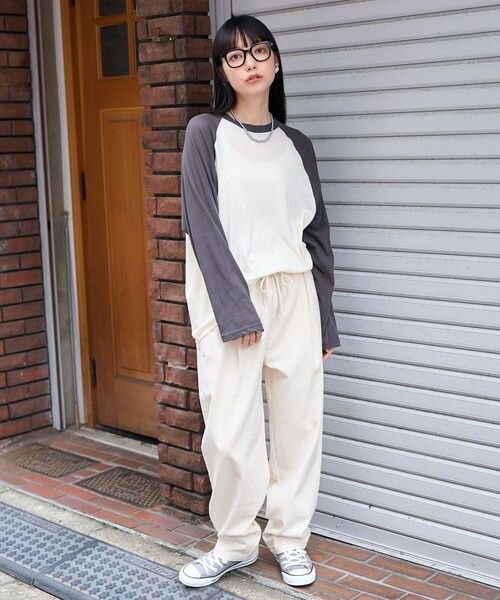 「FREAK'S STORE」 デニムパンツ MEDIUM チャコール レディース_画像8