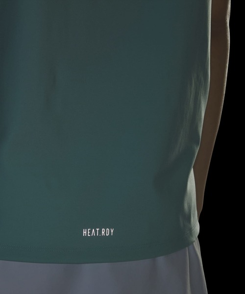 adidas（アディダス） tシャツ HEAT. RDY モックネック 半袖「adidas