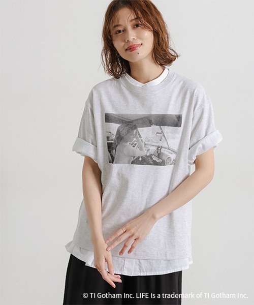 studio CLIP（スタディオクリップ） tシャツ LIFE フォトグラフィックT