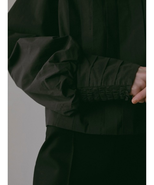 HER. ブラウス シャツ コットンタックブラウス レディース : ZOZOTOWN