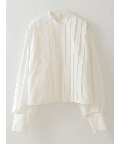 HER. ブラウス シャツ コットンタックブラウス レディース : ZOZOTOWN