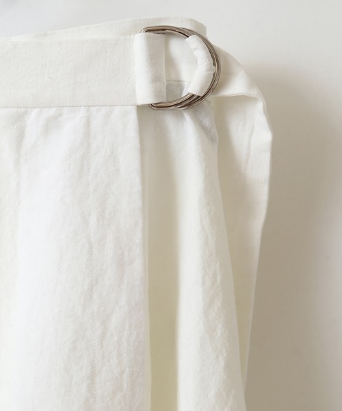 「enchainement」 ロングスカート フリー オフホワイト レディース_画像2