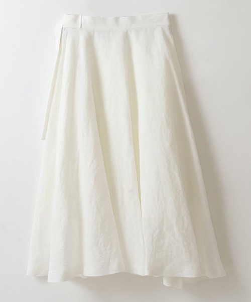 「enchainement」 ロングスカート フリー オフホワイト レディース_画像5