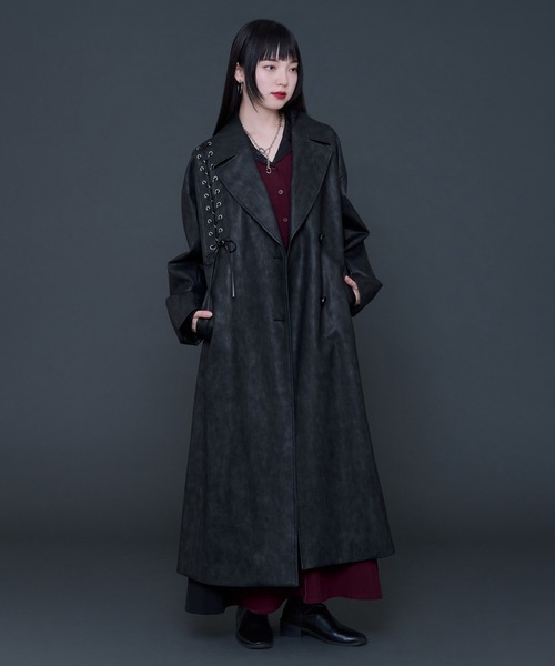 Ellno de Mavie（エルノデメヴィ） コート チェスターコート レース