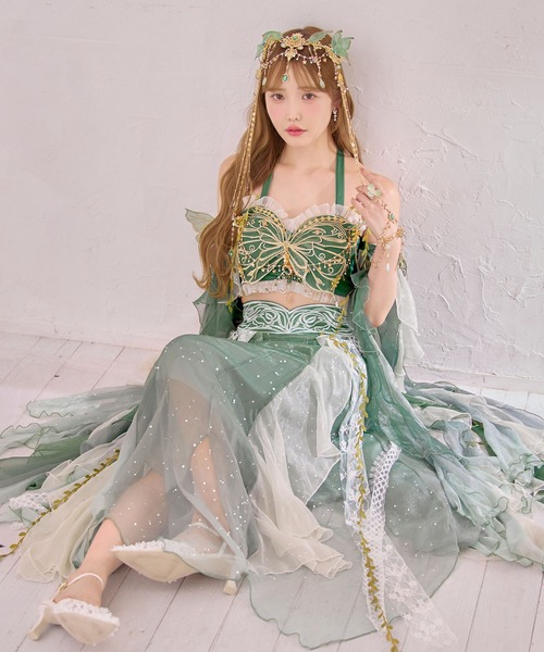 sugar エキゾチックエルフ　妖精　ハロウィン　3点セット sugar nine コスプレ エキゾチックエルフ「コスプレ3点セット