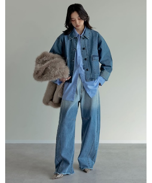 Re:EDIT デニムジャケット gジャン 「2025AW COLLECTION」デニム