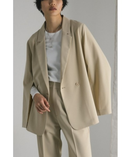 STYLEMIXER（スタイルミキサー） テーラードジャケット FREE ベージュ