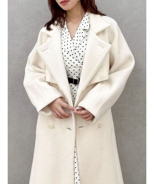 dazzlin（ダズリン） コート アウター 2WAYカラーレディウールコート