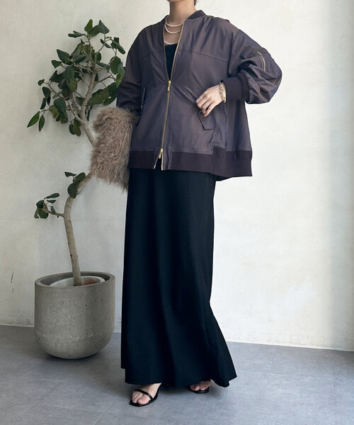 DouDou（ドゥドゥ） ブルゾン FREE ベージュ レディース : ZOZOTOWN