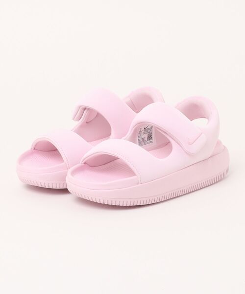 NIKE（ナイキ） フラットサンダル 24 ピンク レディース : ZOZOTOWN