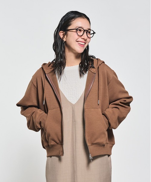 Right-on（ライトオン） パーカー 「HONEYSUCKLE ROSE」ダブルジップ