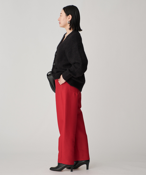 SLOANE スローン 3G天竺アルパカxウール Vネックカーディガン SLOANE（スローン） 【30%off】SLOANE 3G天竺 アルパカ×ウール Vネック