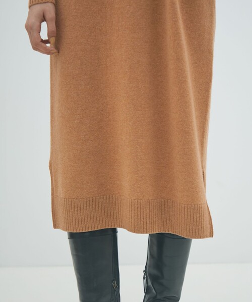 未使用✨MACPHEE マカフィー ￼フレンチスリーブワンピース セール】 ソフトコットン フレンチスリーブワンピース （ロング