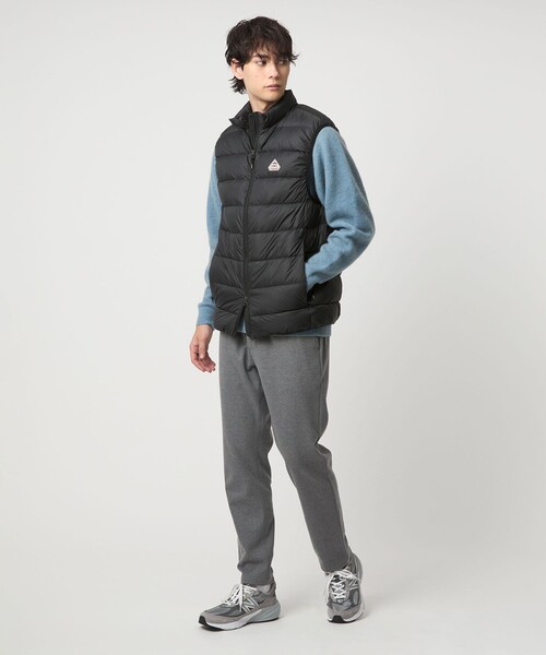 美品・貴重】ピレネックス ダウンベスト 正規 ネイビー ダウン