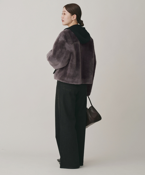 IENA（イエナ） ムートンコート ボアコート ムートン ショートコート