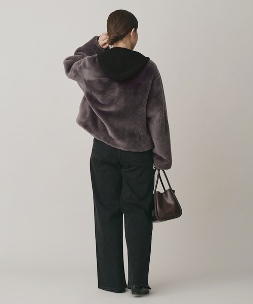 IENA（イエナ） ムートンコート ボアコート ムートン ショートコート