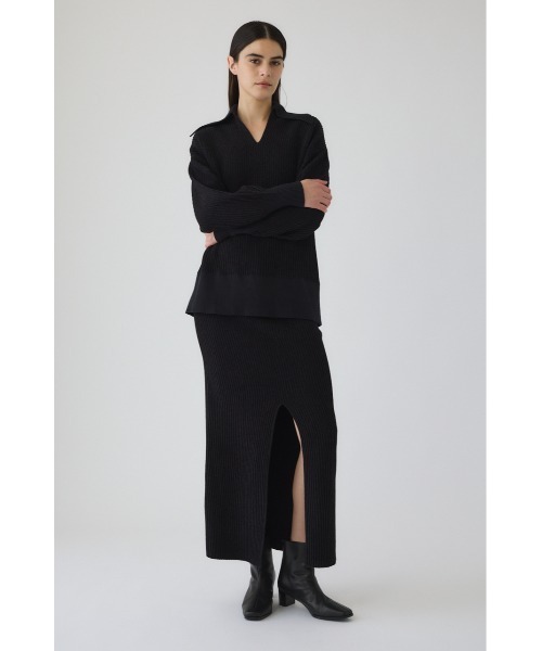 RIM.ARK ロング スカート 入学式 I line slit SK アイラインスリット