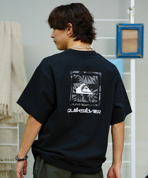 「Quiksilver」 半袖Tシャツ L ホワイト メンズ_画像6