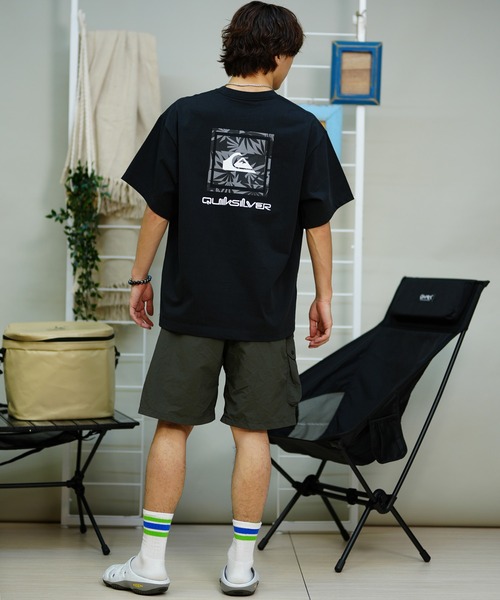 「Quiksilver」 半袖Tシャツ L ホワイト メンズ_画像7