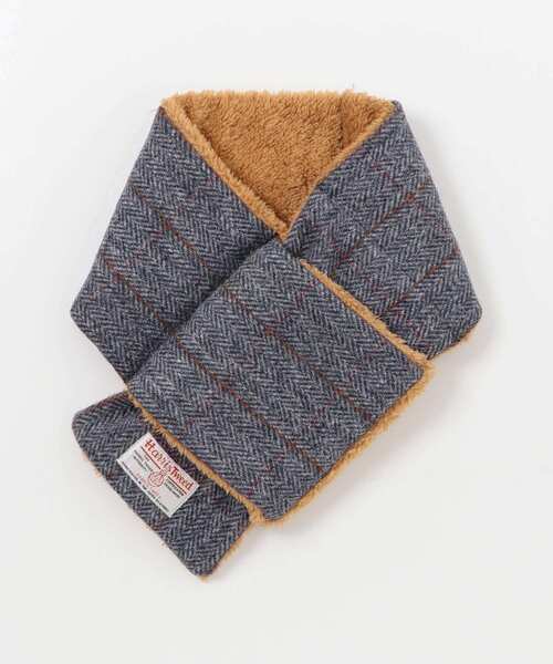 [HARRIS TWEED] muffler ONE черный мужской 