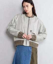 「MARECHAL TERRE」 ブルゾン MEDIUM ライトグリーン レディースの画像9