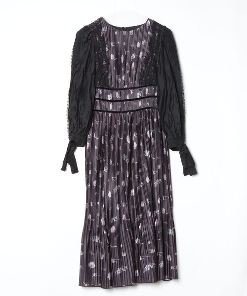 【S】匿名配送 タグ付き Her lip to ワンピース 黒 Her lip to ニットワンピース M ブラック レディース : ZOZOTOWN Yahoo