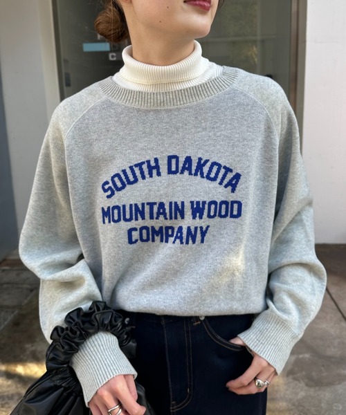 「CIAOPANIC TYPY」 スウェットカットソー ONE SIZE グレー レディース_画像5