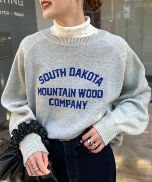 「CIAOPANIC TYPY」 スウェットカットソー ONE SIZE グレー レディース_画像6