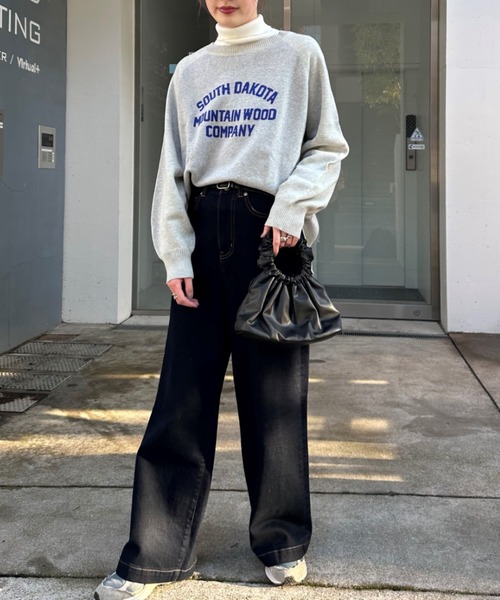 「CIAOPANIC TYPY」 スウェットカットソー ONE SIZE グレー レディース_画像8