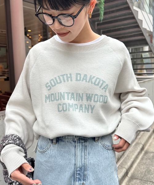 「CIAOPANIC TYPY」 スウェットカットソー ONE SIZE グレー レディース_画像9