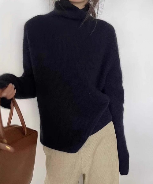 「Doula Doula」 タートルネックニット FREE グリーン レディース_画像8