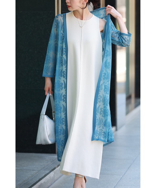 「CAWAII」 ニットワンピース FREE ブラウン レディース_画像3